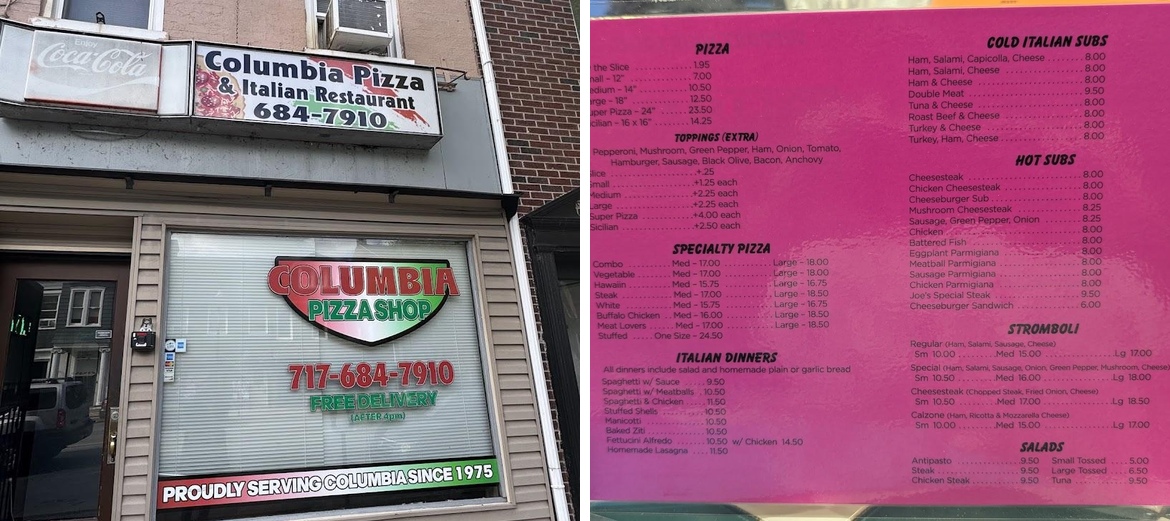 Columbia Pizza Restaurant