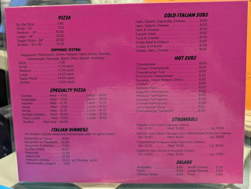Columbia Pizza Restaurant Small Pizza - 12"